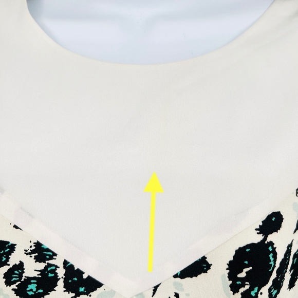 Walter Baker Animal Print Sleeveless Top - Picture 7 of 7